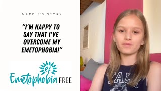 12 year old Maddy has officially beaten Emetophobia!