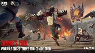 😍 2.8 UPDATE ZOMBIE'S EDGE MODE FULL RUSH GAMEPLAY PUBG/BGMI #pubgm #zombie #2.8 update #rglio