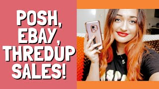 My Thoughts on Thred Up | What Sold on Poshmark, Ebay, and Thredup | Part Time Reseller