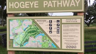 Hogeye pathway and the bridge over the turnpike. The Villages Florida