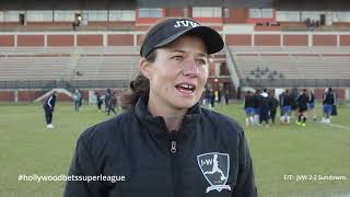 Hollywood Bets Super League: JVW 2 vs 2 Sundowns Post Match Interviews