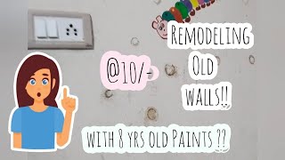 Wall Painting | Remodeling Wall Decors | Diy | Zero Cost | Tips n Hacks