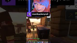 Monika gives ScottFalco a sword... | monikacinnyroll on #Twitch