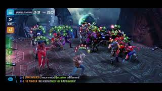 Marvel Strike Force Orchis Raid 1.3 Final Boss 1 Shot