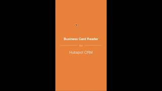 Как настроить интеграцию между HubSpot CRM и Business Card Reader