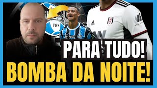 🔵⚫️⚪️ URGENTE | REFORÇO VEM DA INGLATERRA |GUSTAVINHO VAI PRA INGLATERRA ! NOTÍCIAS DO GRÊMIO