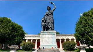 Die Bavaria -  Innenbesteigung der Bronzestatue auf der Theresienhöhe