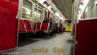 TTC Bombardier T1 #5109 with a Broken Door (Kipling-Bathurst)