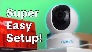 Reolink E1 Zoom Home Security Camera Setup and Unboxing