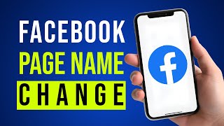 How To Change Facebook Page Name 2024 | Facebook Page Name Change