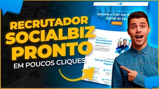 Veja Como Ter o Seu Recrutador Online Pronto para SocialBiz