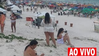 CABO FRIO LOTADA HOJE AO VIVO - PRAIA DO FORTE.