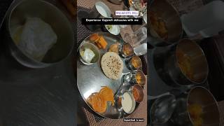 Gujarati Thali #youtubeshorts #viralshort #gujaratithali #gujarat #gujaratflood #foodlover #foodie