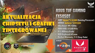 ASUS TUF GAMING FX505/705D/T/U - Aktualizacja Chipsetu i GPU #zemną