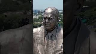 World's Tallest DR.B.R. Ambedkar Statue in Hyderabad 😱 || #Shorts