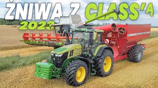 🇵🇱ŻNIWA Z CLAAS'Ą 2023! ☆ Claas Lexion 6800 & JohnDeere 7R350 & HORSCH Titan 34 UW ☆ Lubuskie ☆ AW ™