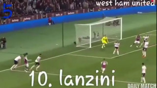 5 best goal premiere league