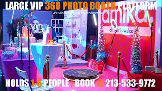 360 Photo Booth Rental Los Angeles, AMIKA Hair Products Video @ Salon Republic Hollywood