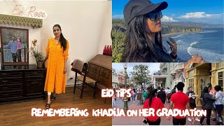 Eid Tips 💕 💕 Remembering  khadija ♥️ ♥️ on her graduation👩‍🎓 👩‍🎓 Vlog 452