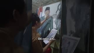 Oil color art