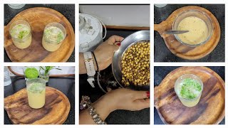 चने का सत्तू।chana sattu drink। sattu sharbat recipe।sattu drink by homerecipesbyseema