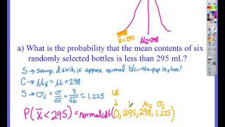 Chapter 7, Video #4 - Sampling Distributions for Sample Means without CLT