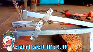 DIY_ HOME MADE DOOR LOCK_Membuat kunci pintu classic_Trik antisipasi kemalingan.