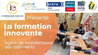 Retrouvez la formation innovante Agent de maintenance des bâtiments