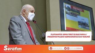 Flutuantes: Sema terá 15 dias para apresentar plano hidrográfico do Tarumã