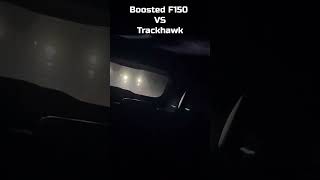 Jeep Trackhawk VS Procharged Ford F150! #cars #trucks #jeep #Ford #f150 #sportscar #race