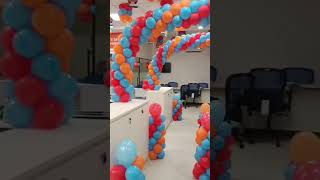 Office Balloon Decor