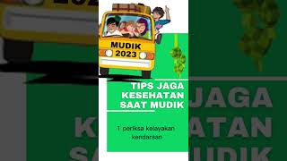 tips MUDIK tetap SEHAT!