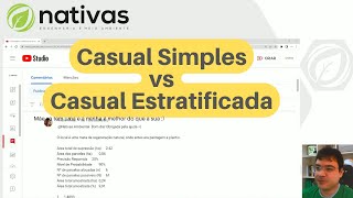 Amostra Casual Simples vs Casual Estratificada - Vídeo tira dúvidas