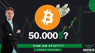 CUM AM STIUT ca BITCOIN-ul ajunge la 50k$??? | Trading Romania