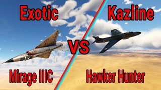 Jordanian Hunter vs Israeli Mirage III | warthunder | duel