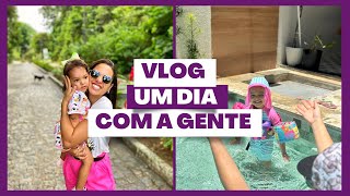 VLOG - Dois dias conosco | minha rotina de mãe, dona de casa / brincando de Massinha playdoh