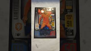 2022 Card Limited Edition World Class Warrior Virgil Van Dijk Netherlands #shorts