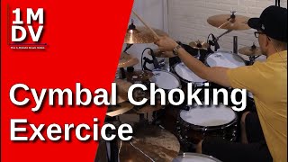 1MDV - The 1-Minute Drum Video #134 : Cymbal Choking Exercice