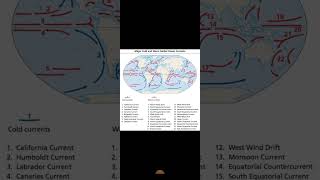 OCEAN CURRENTs #upsc #bpsc #shorts #ssc