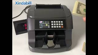 Xindabill EUR Value Money Counter Machine Fake Bill Detector