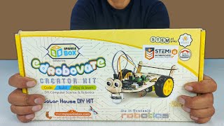 How to Make DIY Solar House - Creator Kit Robotics from Sparkle box - Peephole View Toys