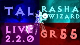 Diablo 3 Tal Rasha Wizard GR 55 Solo (2.2.0 LIVE)