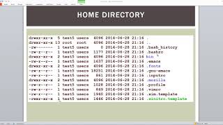 4.3   Home Directory