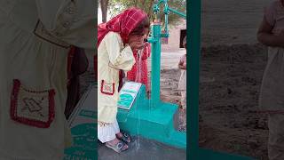 hand pump for poor family ( helping with Amjad Rasool ) #foryou #handwaterpump #villagelife #help