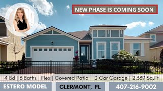 NEW MODEL HOME TOUR IN CLERMONT | NEW CONSTRUCTION | BEST LOCATIONS IN FLORIDA