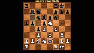 Queen's Pawn Game: Accelerated London System #kingsacrifice #chess #chessbaseindia #shorts #traps