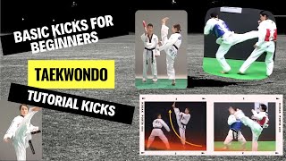 Taekwondo Tutorial Kicks - Basic Kicks for Beginners