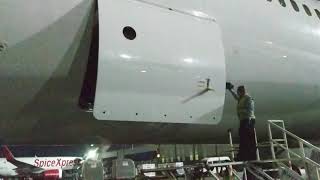 Boeing 787-9 | Aft Cargo Door Closing| Vistara