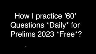 Solving Daily MCQ for UPSC Prelims 2023 #upscprelims2023 #Practice #SolvingMCQ #upsc