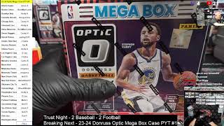 20 Box 2023 24 Donruss Optic Mega Case PYT #1